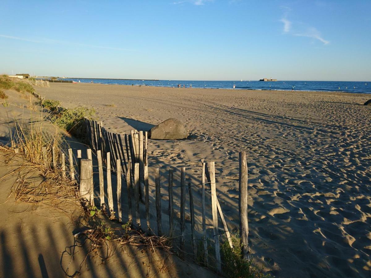 Residence Aquaplage 45M2 Front De Mer Plage Richelieu Agde Exterior foto